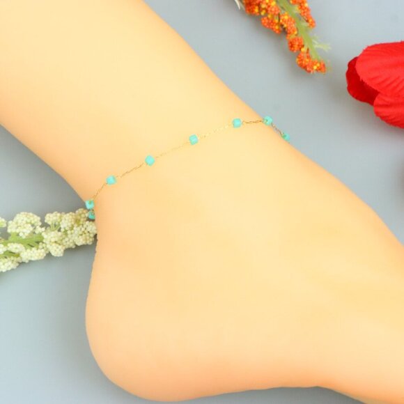 Handmade Anklet – A Stylish Choice for Women, Thoughtful Gift Idea, EVCH1418 - Picture 8 of 10